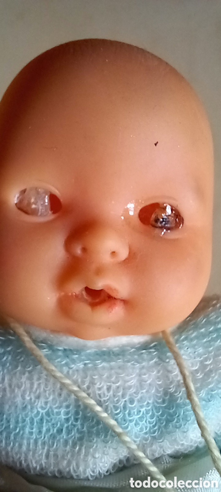 Mu&ntilde;ecas espa&ntilde;olas modernas: MU&Ntilde;ECA MINI BEBE DE BB O bb, ANTIGUA - Foto 5