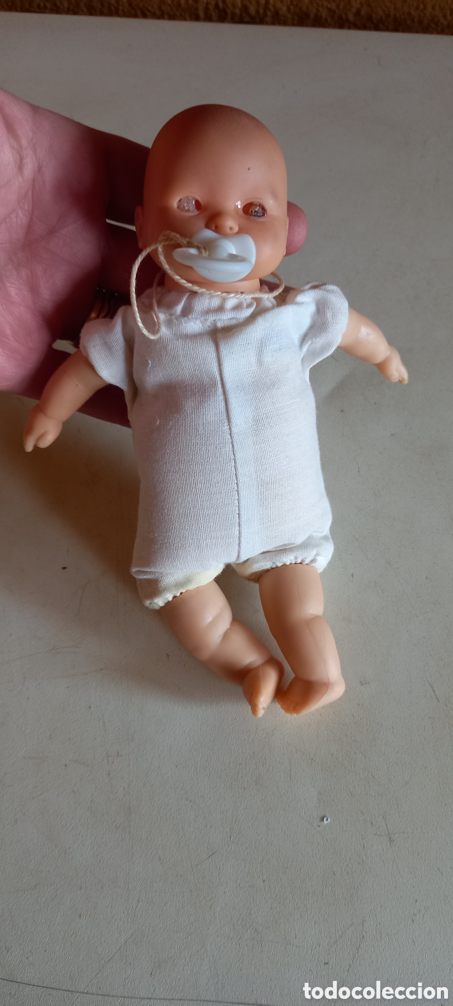 Mu&ntilde;ecas espa&ntilde;olas modernas: MU&Ntilde;ECA MINI BEBE DE BB O bb, ANTIGUA - Foto 10
