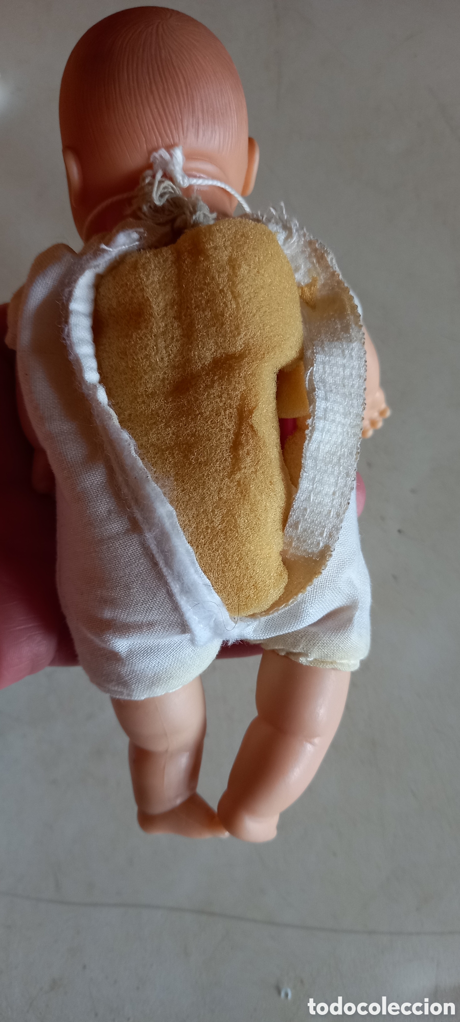 Mu&ntilde;ecas espa&ntilde;olas modernas: MU&Ntilde;ECA MINI BEBE DE BB O bb, ANTIGUA - Foto 12