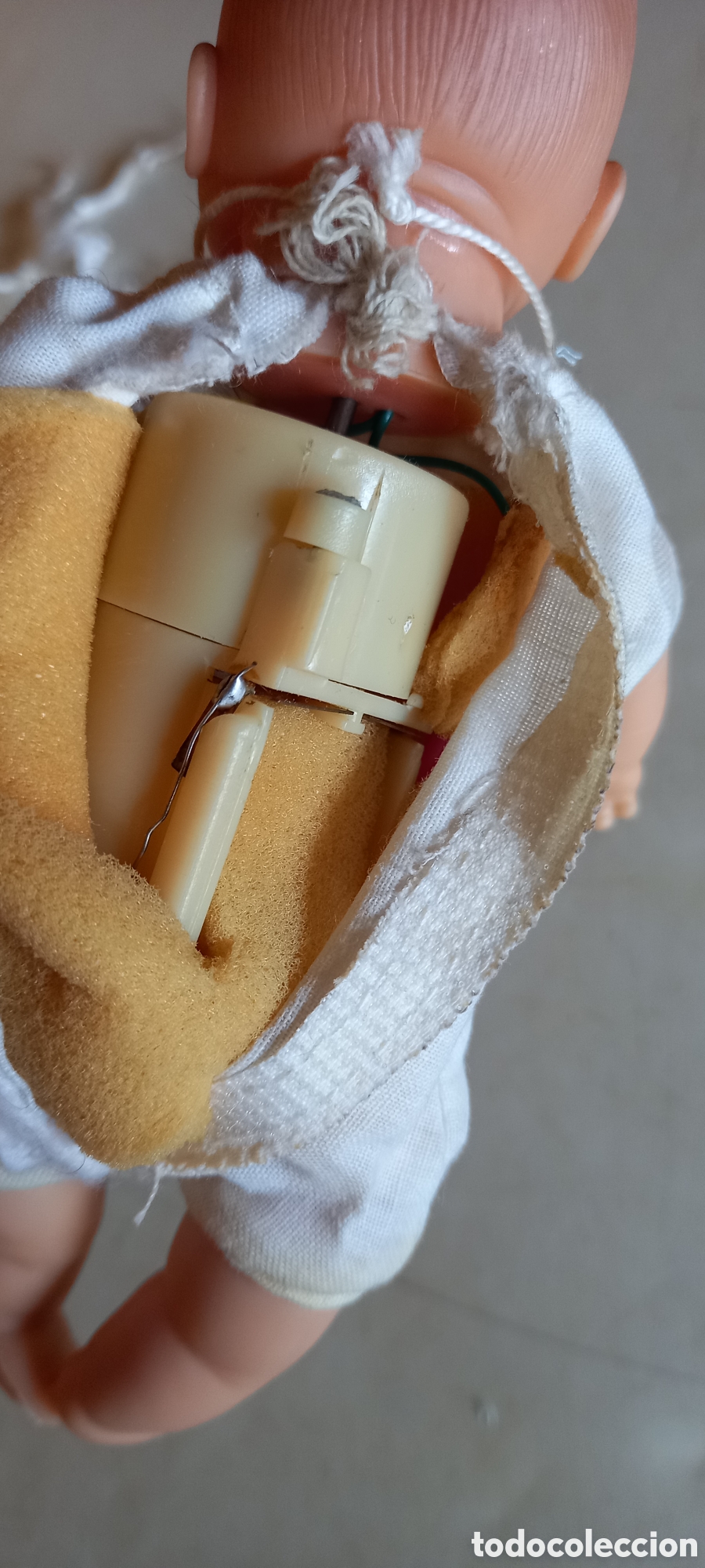 Mu&ntilde;ecas espa&ntilde;olas modernas: MU&Ntilde;ECA MINI BEBE DE BB O bb, ANTIGUA - Foto 13