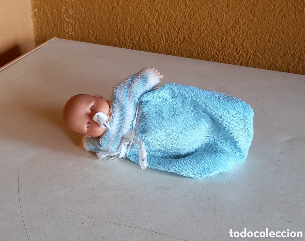 Mu&ntilde;ecas espa&ntilde;olas modernas: MU&Ntilde;ECA MINI BEBE DE BB O bb, ANTIGUA - Foto 19