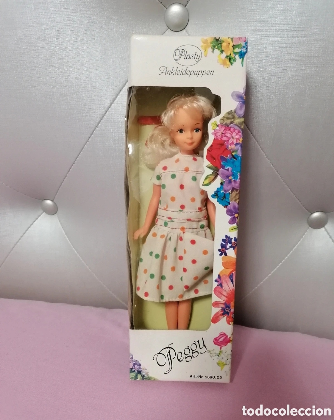 Mu&ntilde;ecas espa&ntilde;olas modernas: Mu&ntilde;eca Peggy de Plasti - Foto 1