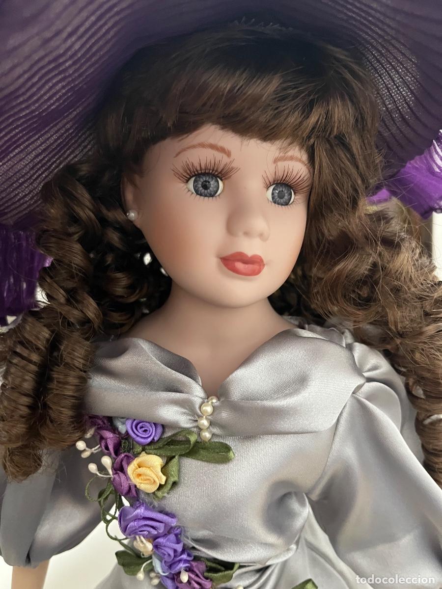 Mu&ntilde;ecas espa&ntilde;olas modernas: Mu&ntilde;eca de Porcelana de Colecci&oacute;n &rdquo;Mu&ntilde;eca Iris&rdquo; - Foto 2