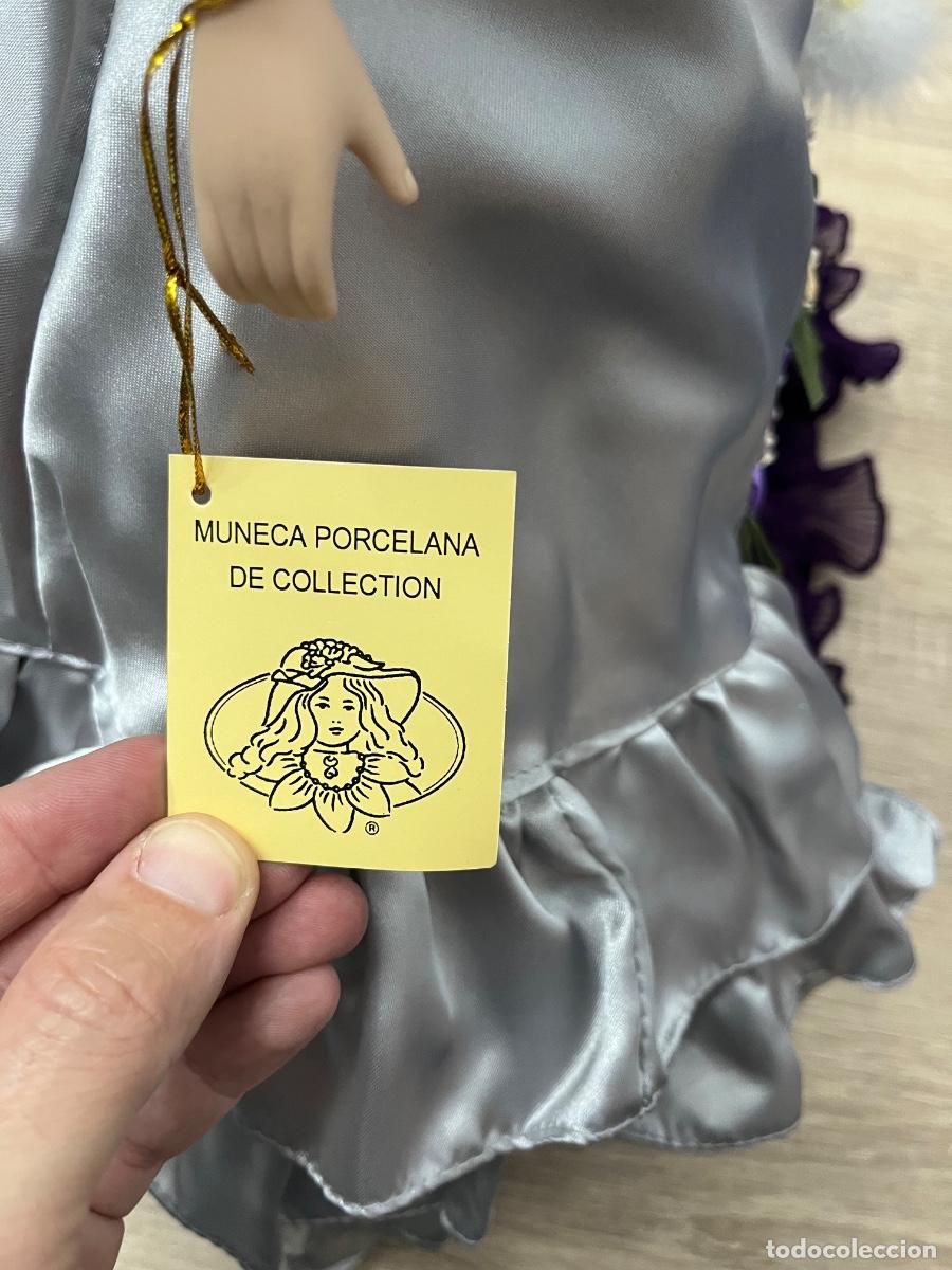 Mu&ntilde;ecas espa&ntilde;olas modernas: Mu&ntilde;eca de Porcelana de Colecci&oacute;n &rdquo;Mu&ntilde;eca Iris&rdquo; - Foto 7