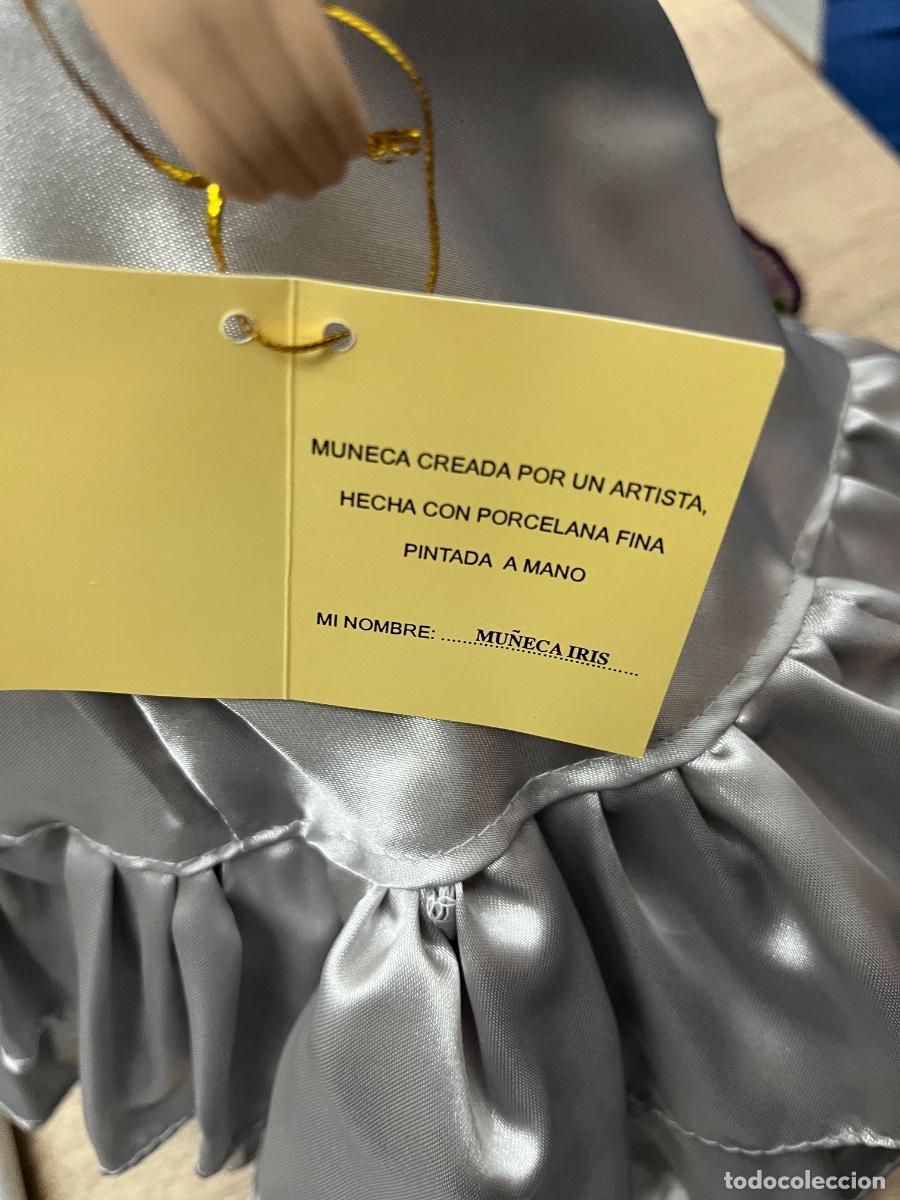 Mu&ntilde;ecas espa&ntilde;olas modernas: Mu&ntilde;eca de Porcelana de Colecci&oacute;n &rdquo;Mu&ntilde;eca Iris&rdquo; - Foto 8