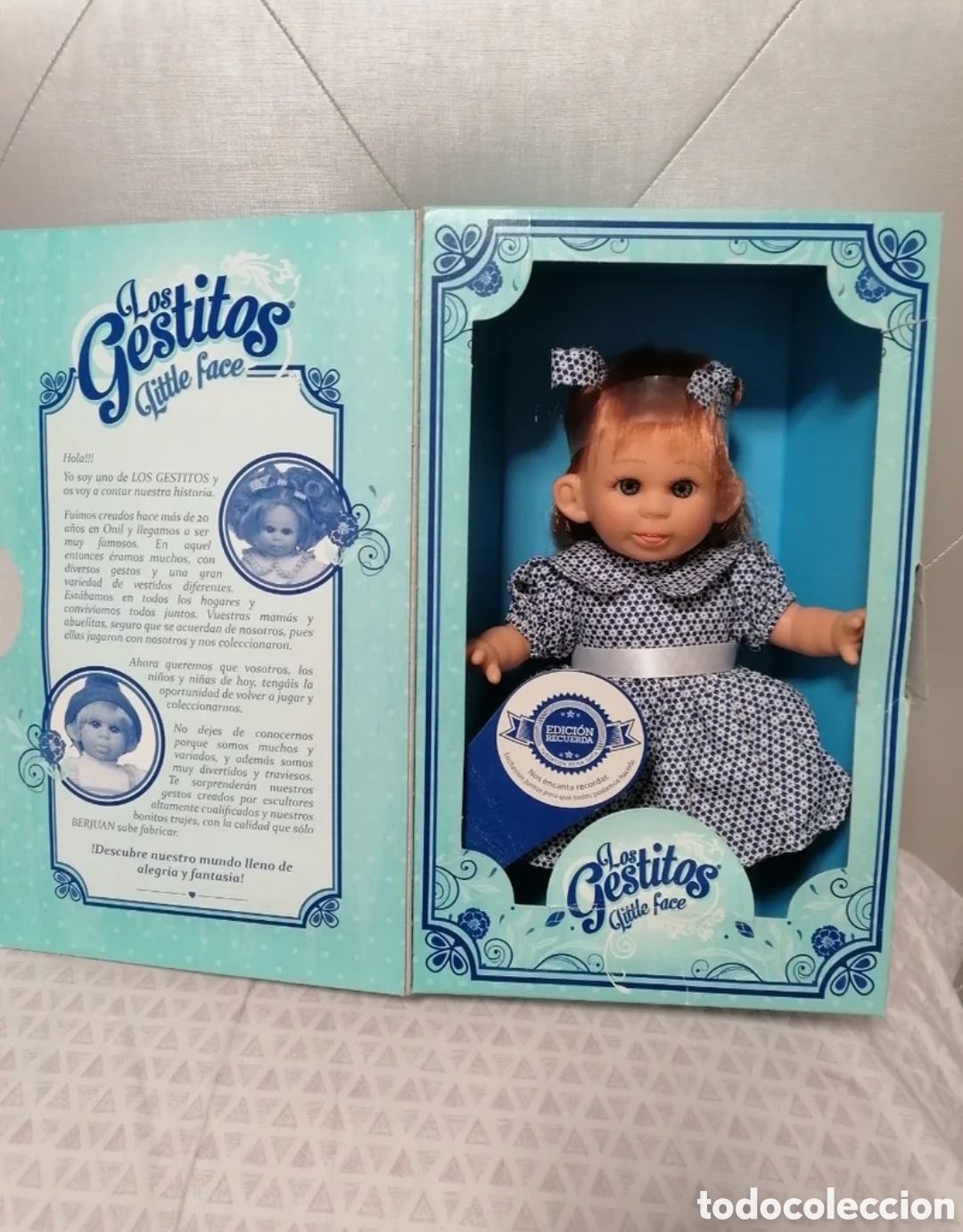 Mu&ntilde;ecas espa&ntilde;olas modernas: Mu&ntilde;eca gestitos little face - Foto 1
