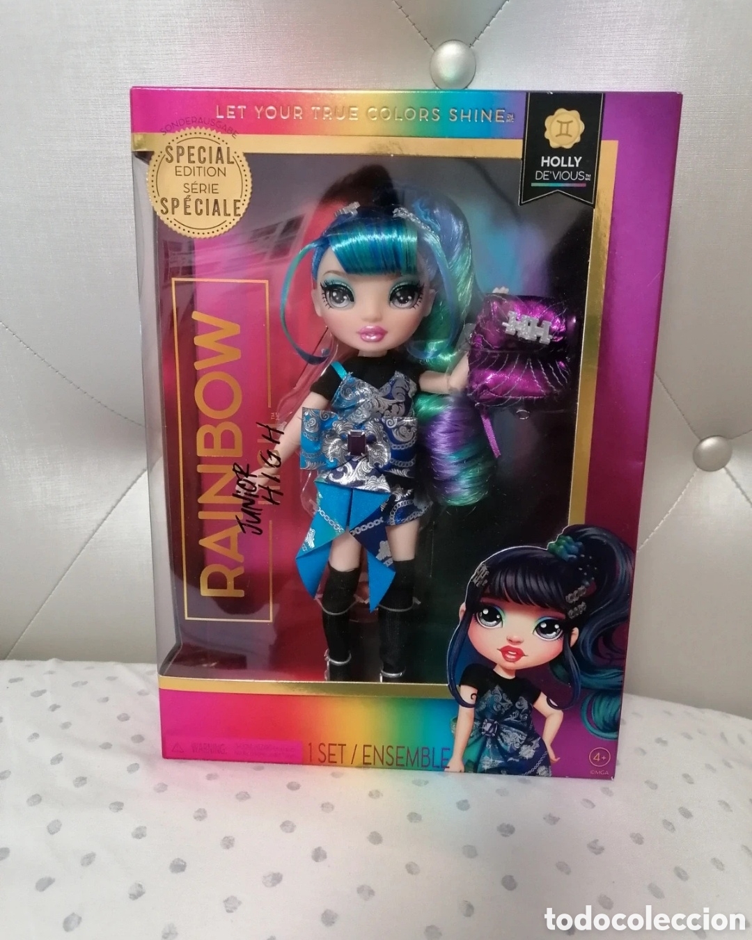Mu&ntilde;ecas espa&ntilde;olas modernas: Mu&ntilde;eca Rainbow high High Holly - Foto 1