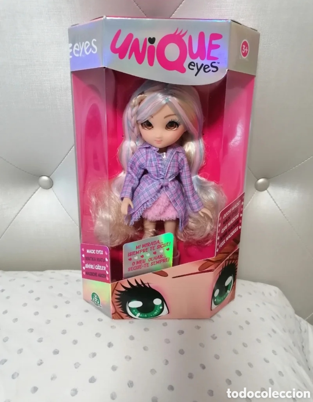 Mu&ntilde;ecas espa&ntilde;olas modernas: Mu&ntilde;eca unique eyes Rebecca - Foto 1