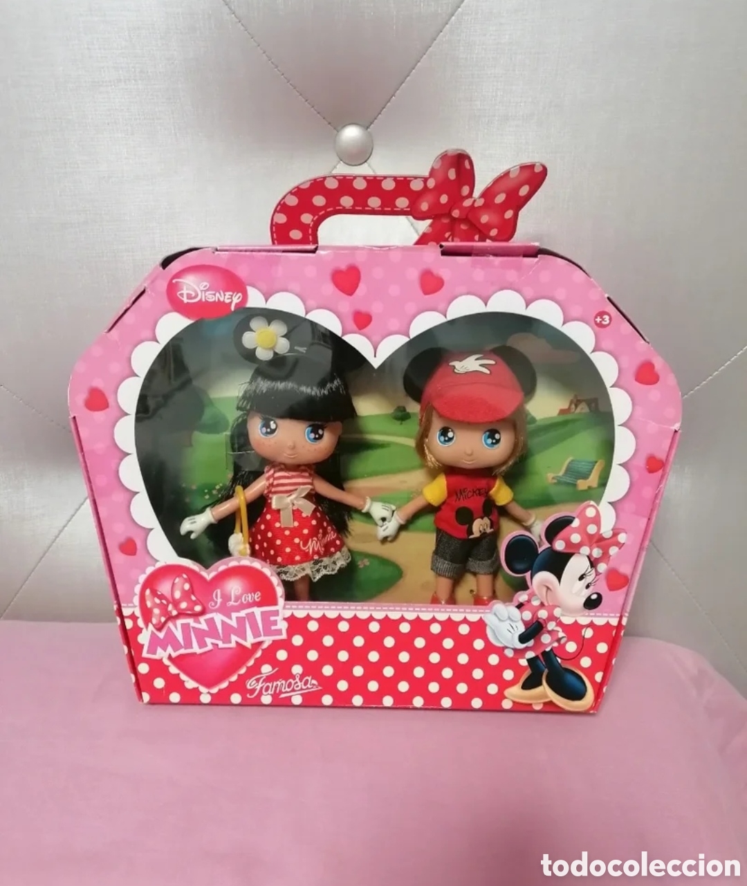 Mu&ntilde;ecas espa&ntilde;olas modernas: Pack mu&ntilde;ecos I love minnie - Foto 1