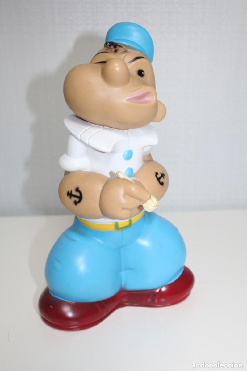 Mu&ntilde;ecas espa&ntilde;olas modernas: HUCHA POPEYE EL MARINO DE PLASTICO - Foto 1