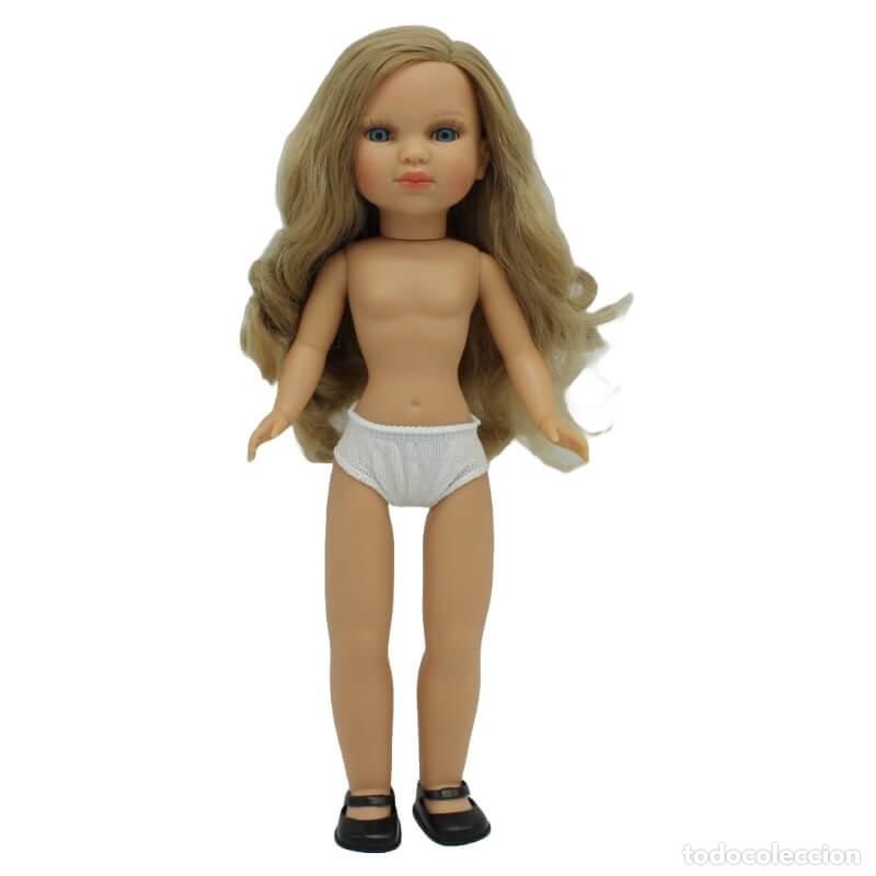Bambole Spagnole Moderne: Nueva mu&ntilde;eca Simona 2021 desnuda de 40 cm 100% vinilo hermana de Sintra Fabricada en Espa&ntilde;a por Folk
