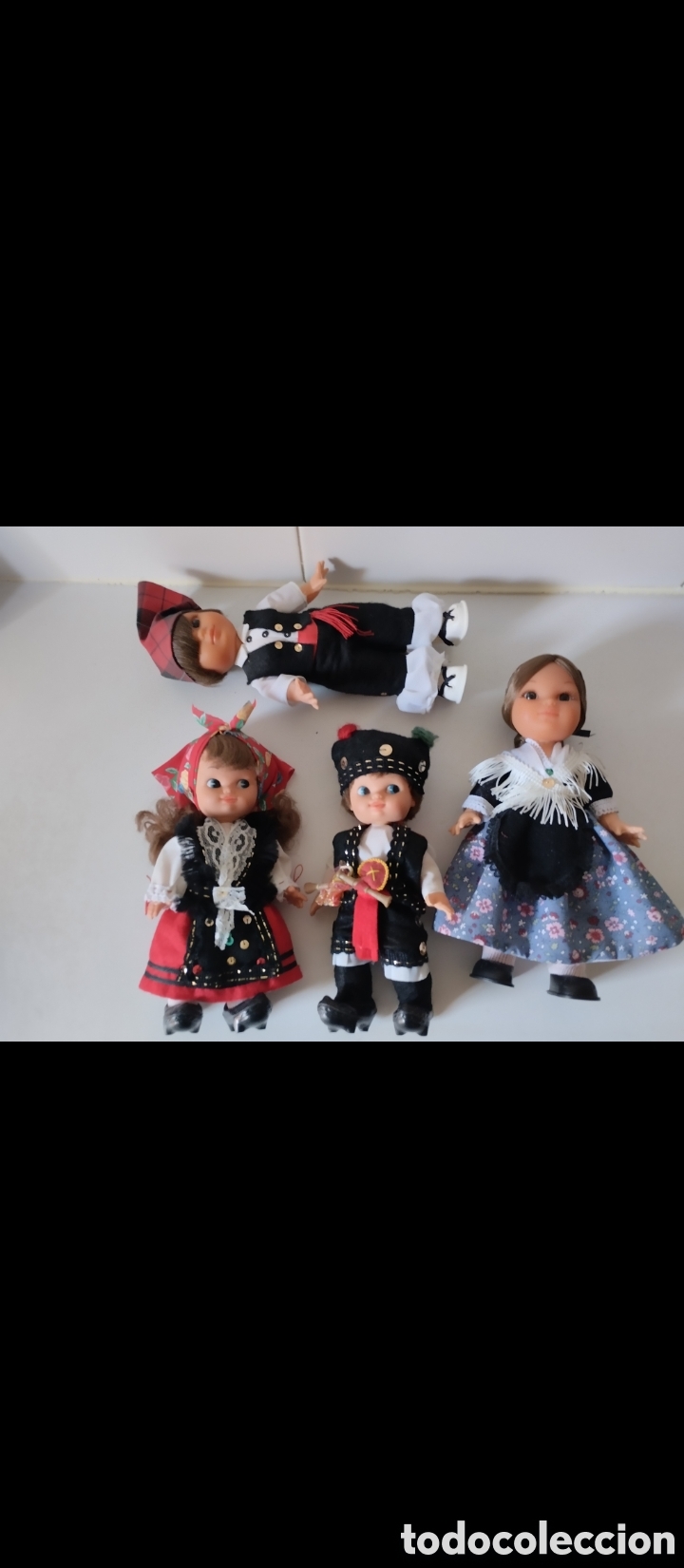 Mu&ntilde;ecas espa&ntilde;olas modernas: Mu&ntilde;ecos con trajes regionales. - Foto 2
