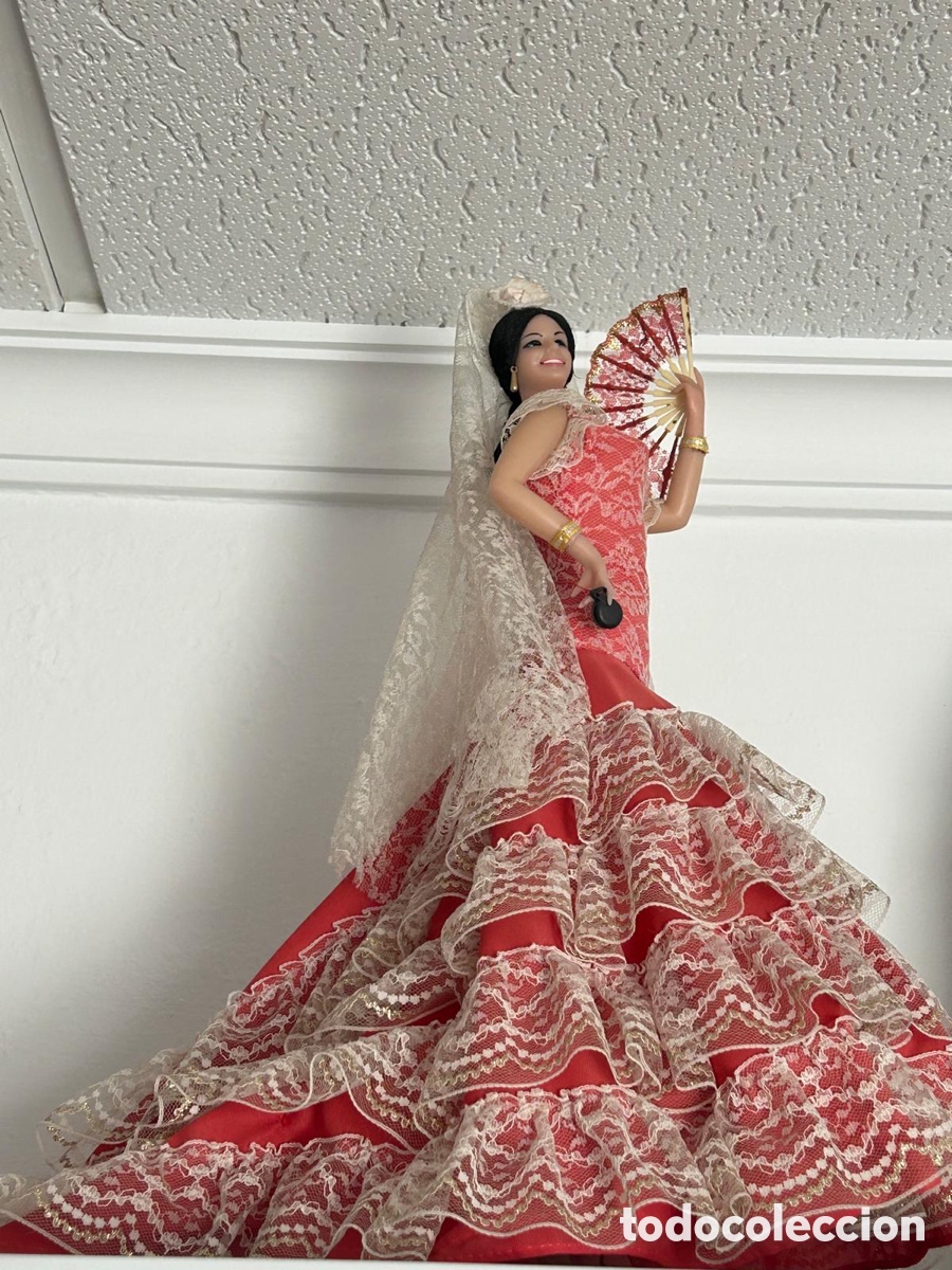 Mu&ntilde;ecas espa&ntilde;olas modernas: Mu&ntilde;eca flamenca grande - Foto 4