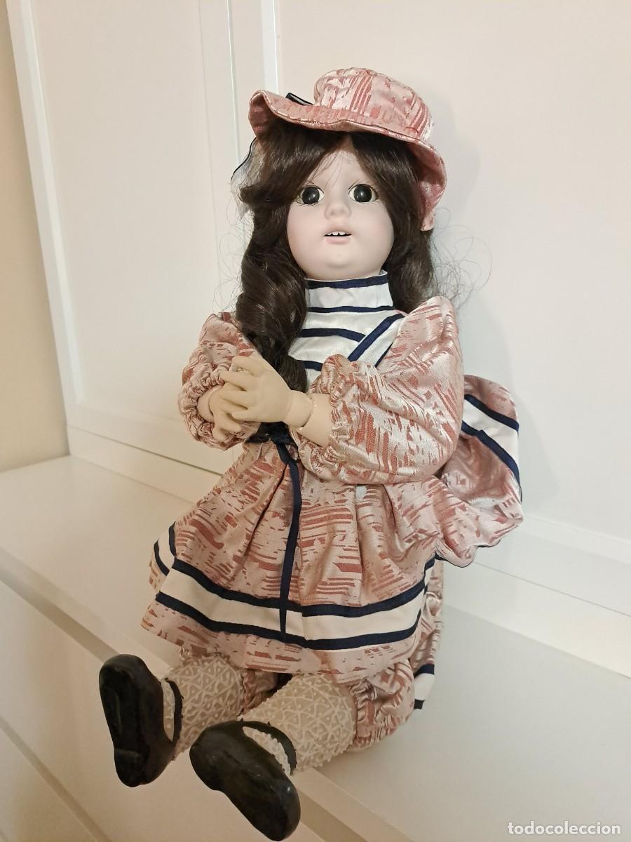 Mu&ntilde;ecas espa&ntilde;olas modernas: Mu&ntilde;eca de porcelana Ingles - Foto 1