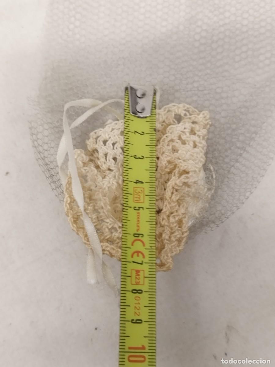 Mu&ntilde;ecas espa&ntilde;olas modernas: Antiguo sombrero de mu&ntilde;eca con velo. - Foto 7