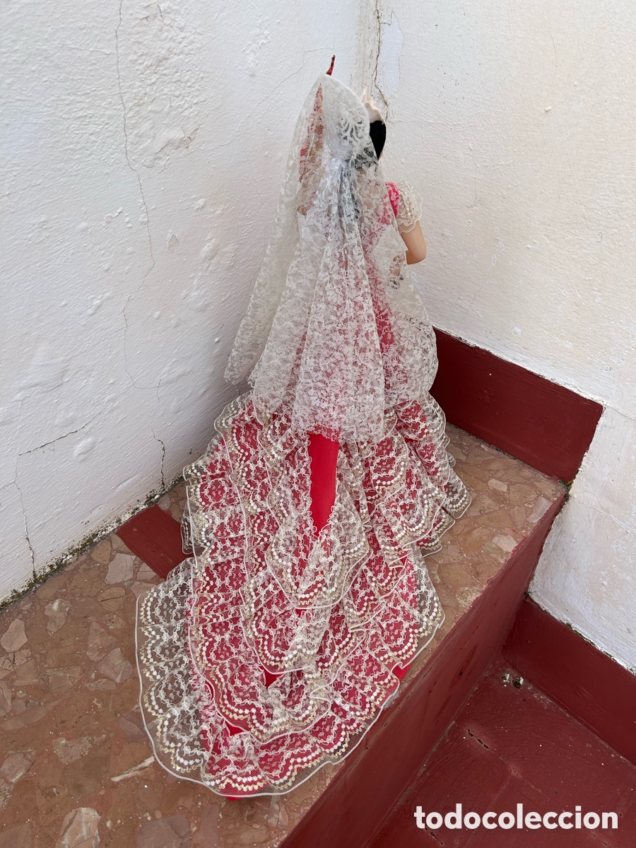 Mu&ntilde;ecas espa&ntilde;olas modernas: Mu&ntilde;eca flamenca grande - Foto 2