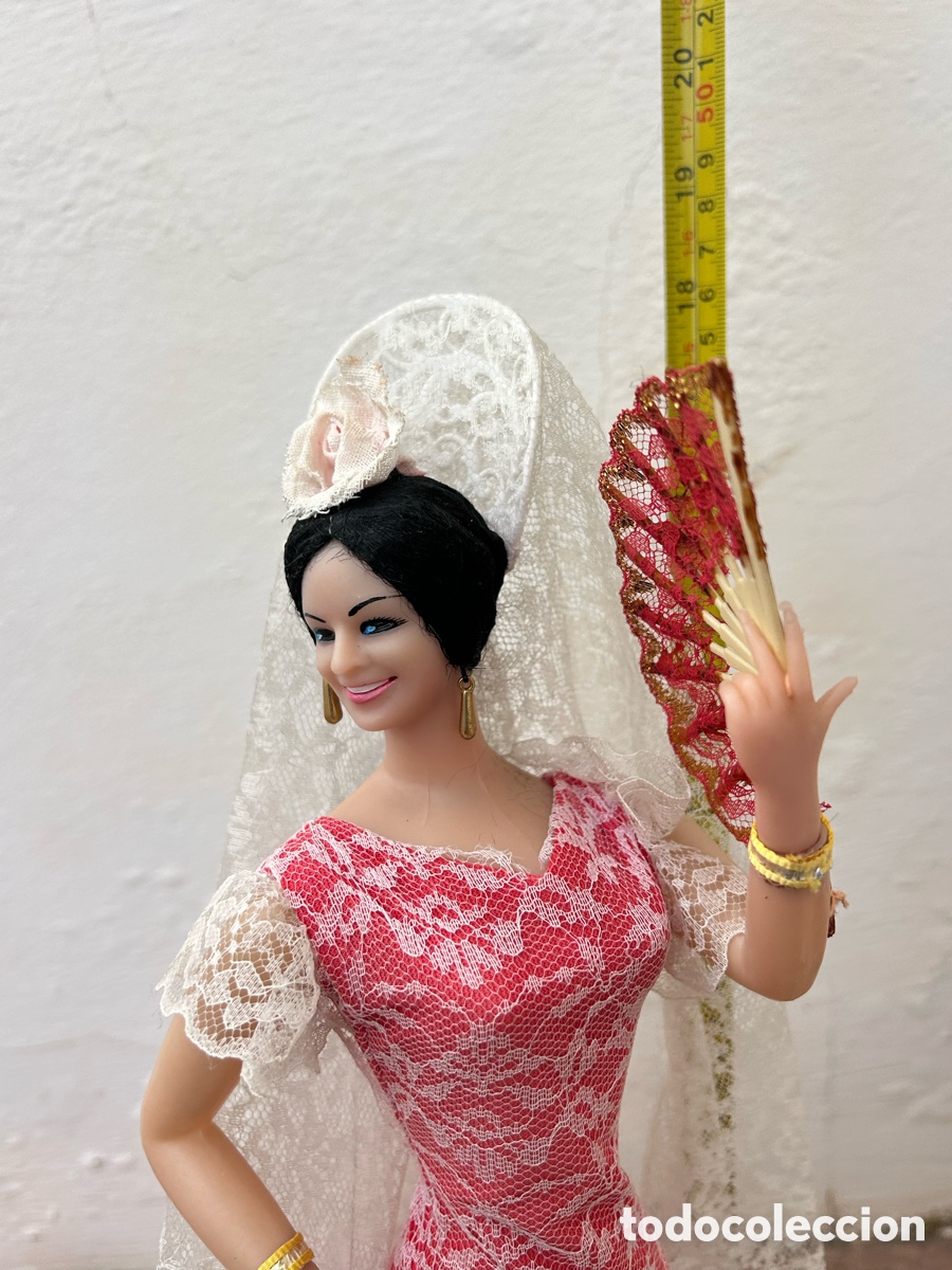 Mu&ntilde;ecas espa&ntilde;olas modernas: Mu&ntilde;eca flamenca grande - Foto 6