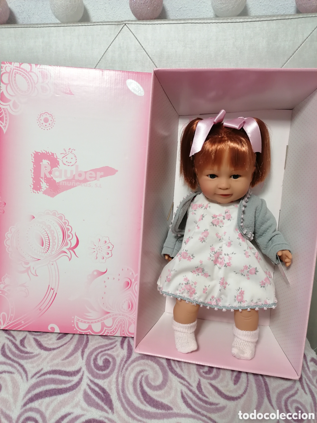 Mu&ntilde;ecas espa&ntilde;olas modernas: Mu&ntilde;eca marca Rauber 36 cms - Foto 1