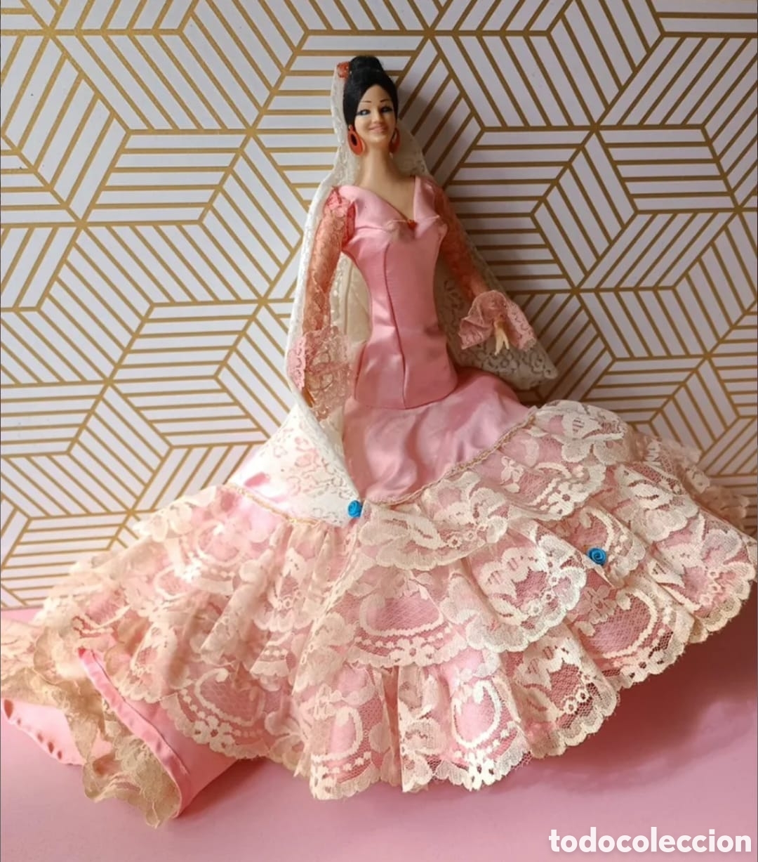 Mu&ntilde;ecas espa&ntilde;olas modernas: Mu&ntilde;eca tipo marin 43cm - Foto 1