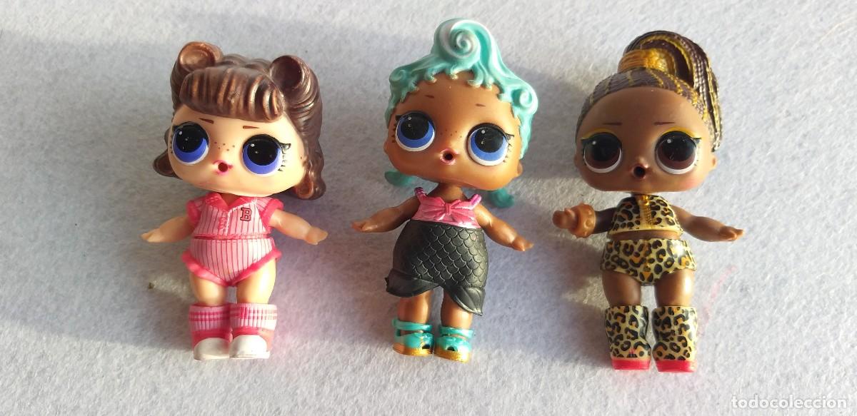 Mu&ntilde;ecas espa&ntilde;olas modernas: LOTE DE 3 MU&Ntilde;ECAS MINI LOL SURPRISE - Foto 1