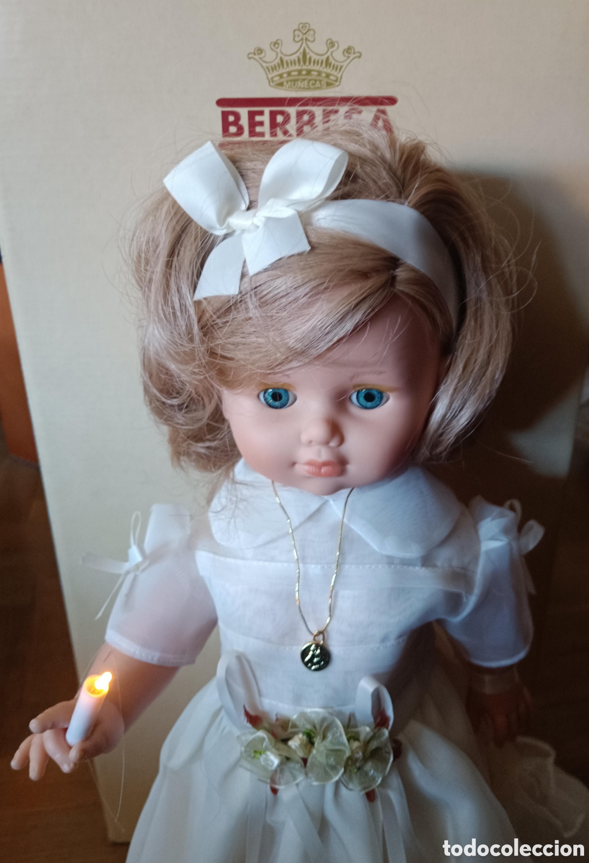 Mu&ntilde;ecas espa&ntilde;olas modernas: Mu&ntilde;eca de comuni&oacute;n Berbesa - Foto 2