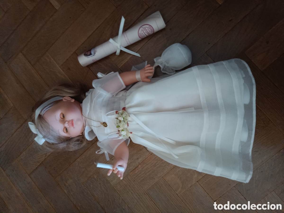 Mu&ntilde;ecas espa&ntilde;olas modernas: Mu&ntilde;eca de comuni&oacute;n Berbesa - Foto 1