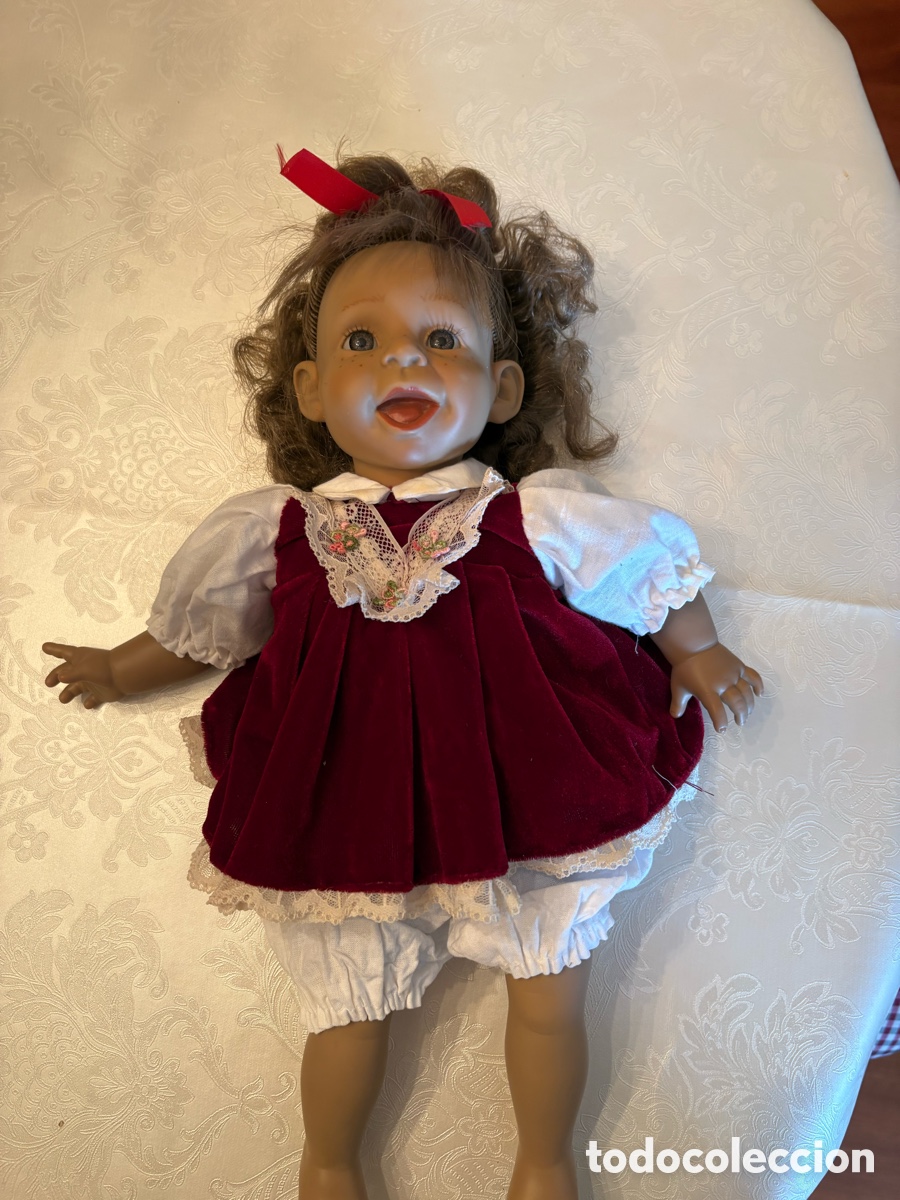 Mu&ntilde;ecas espa&ntilde;olas modernas: Mu&ntilde;eca con cuerpo trapo - Foto 2