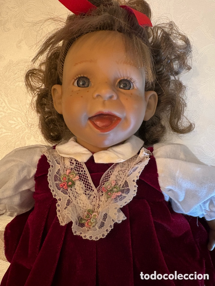 Mu&ntilde;ecas espa&ntilde;olas modernas: Mu&ntilde;eca con cuerpo trapo - Foto 3