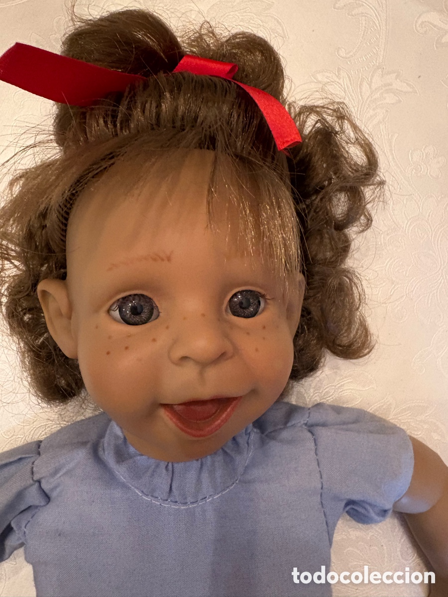 Mu&ntilde;ecas espa&ntilde;olas modernas: Mu&ntilde;eca con cuerpo trapo - Foto 4