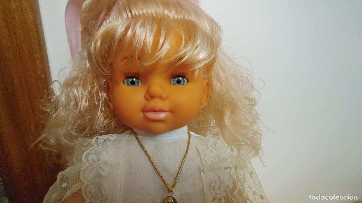 Mu&ntilde;ecas espa&ntilde;olas modernas: mu&ntilde;eca de comunion jumaco,mide 50 ctm,no funciona, - Foto 2