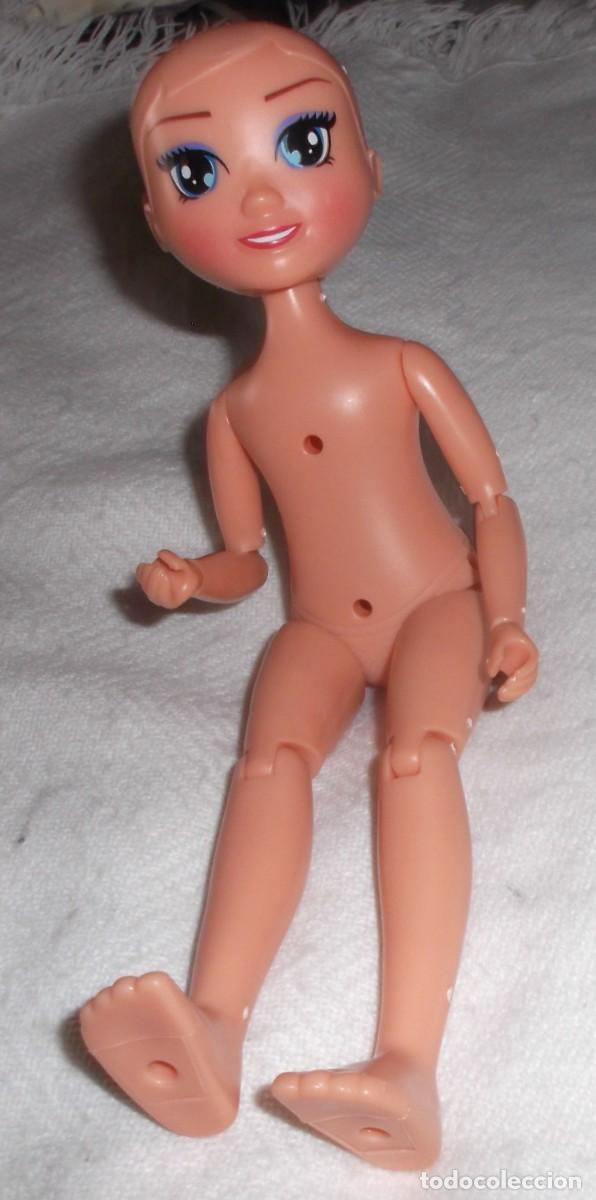 Mu&ntilde;ecas espa&ntilde;olas modernas: mu&ntilde;eca pelona desnuda - Foto 2