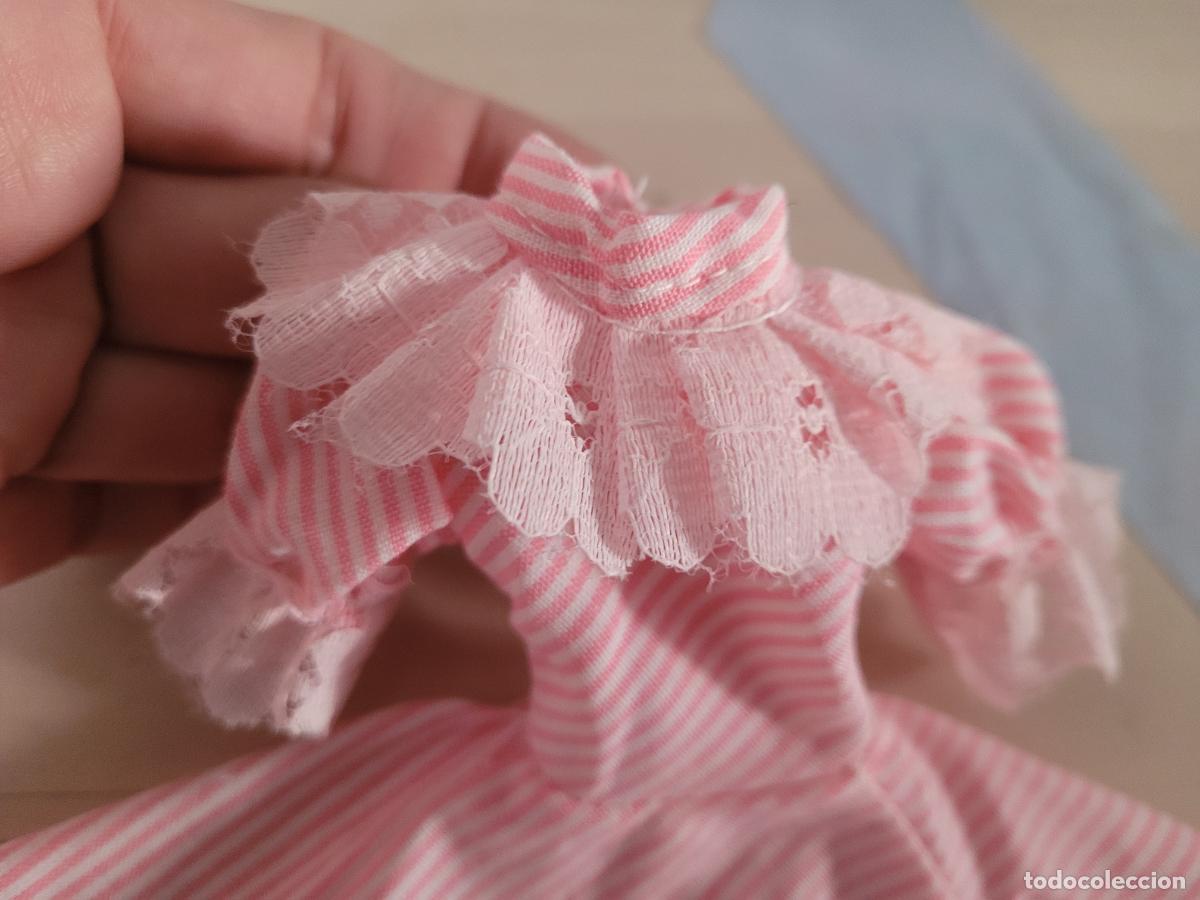 Mu&ntilde;ecas espa&ntilde;olas modernas: conjunto mu&ntilde;eca core de bb cumplea&ntilde;os rosa vestido - Foto 3