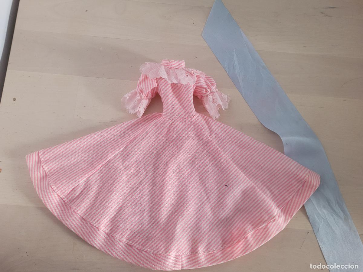 Mu&ntilde;ecas espa&ntilde;olas modernas: conjunto mu&ntilde;eca core de bb cumplea&ntilde;os rosa vestido - Foto 1