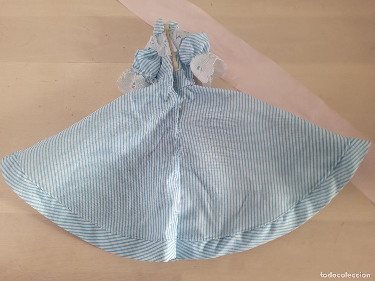 Mu&ntilde;ecas espa&ntilde;olas modernas: conjunto mu&ntilde;eca core de bb cumplea&ntilde;os azul vestido - Foto 2