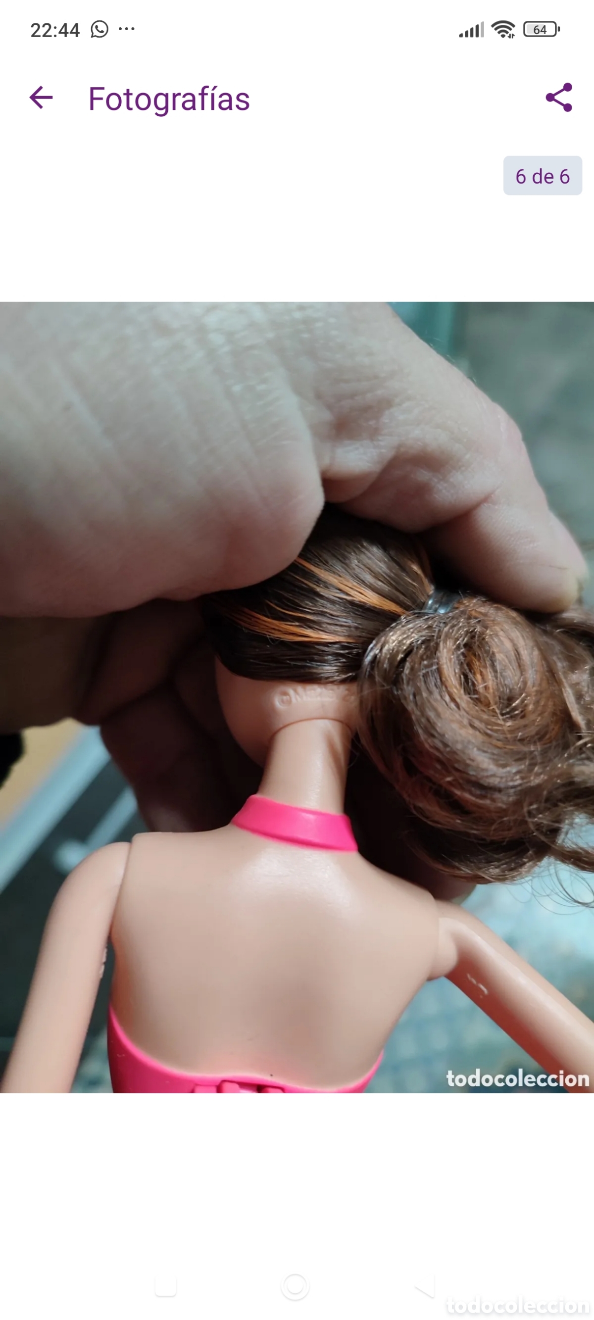 Mu&ntilde;ecas espa&ntilde;olas modernas: Mu&ntilde;eca Barbie hada de la puerta secreta. - Foto 6