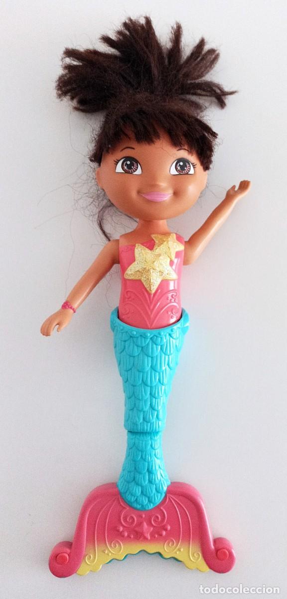 Mu&ntilde;ecas espa&ntilde;olas modernas: MU&Ntilde;ECA SIRENA NADADORA MATTEL - Foto 1