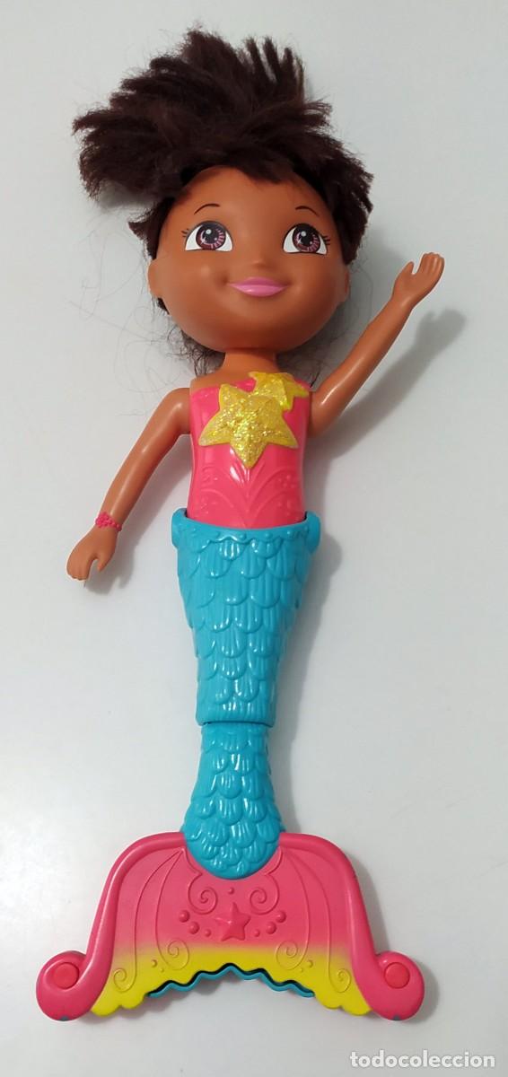 Mu&ntilde;ecas espa&ntilde;olas modernas: MU&Ntilde;ECA SIRENA NADADORA MATTEL - Foto 5