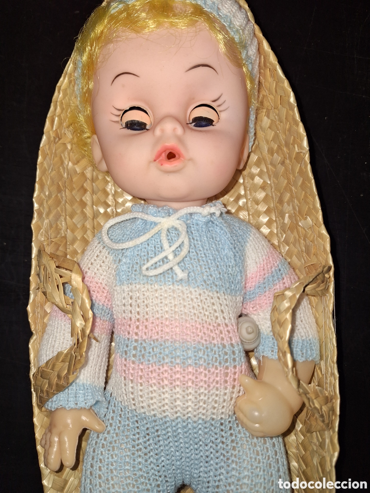 Mu&ntilde;ecas espa&ntilde;olas modernas: Antigua mu&ntilde;eca con biber&oacute;n - Foto 2