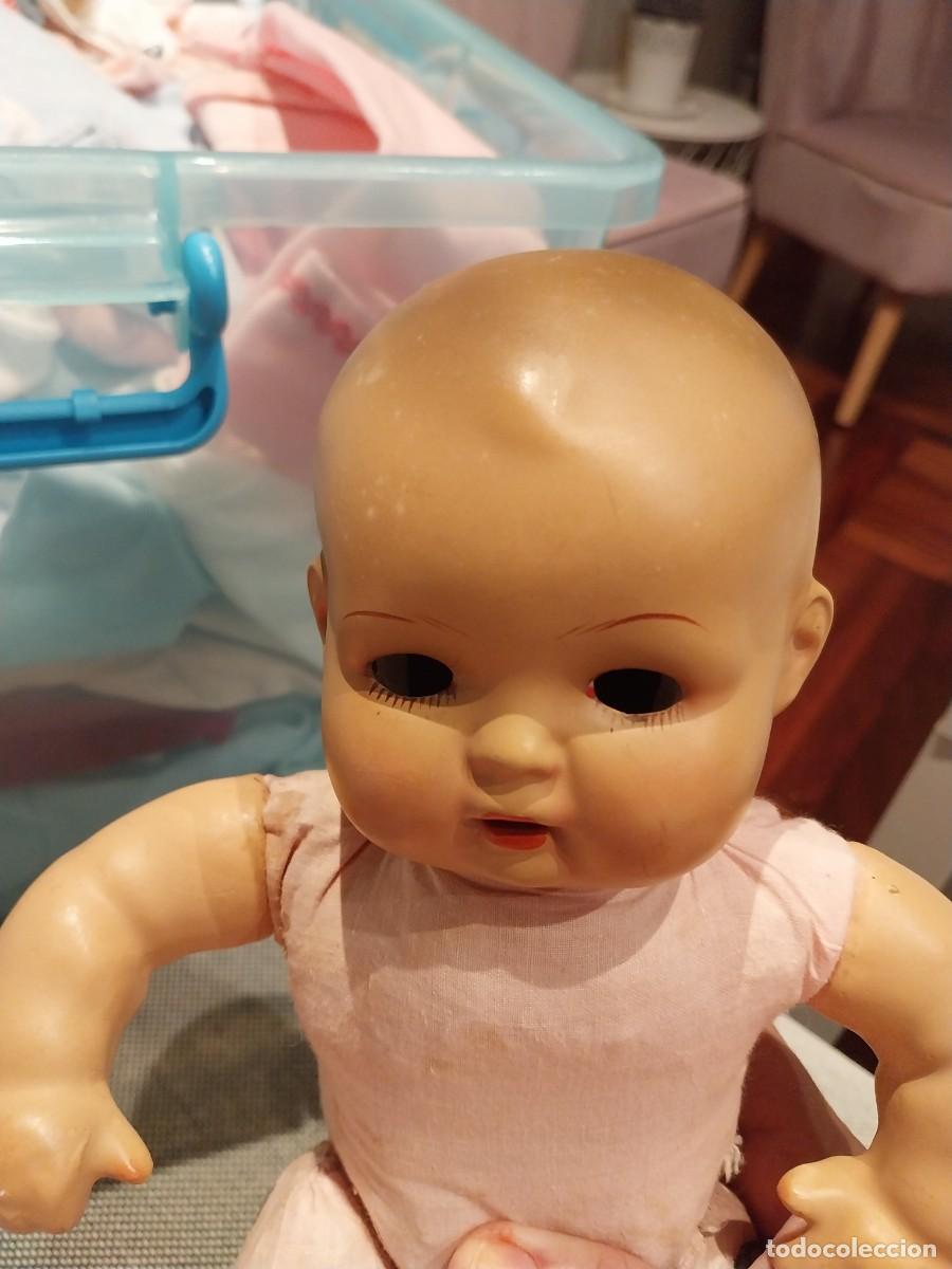 Mu&ntilde;ecas espa&ntilde;olas modernas: mu&ntilde;eco beb&eacute; antiguo con un conjunto - Foto 3