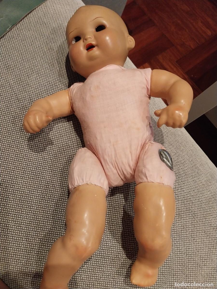 Mu&ntilde;ecas espa&ntilde;olas modernas: mu&ntilde;eco beb&eacute; antiguo con un conjunto - Foto 7