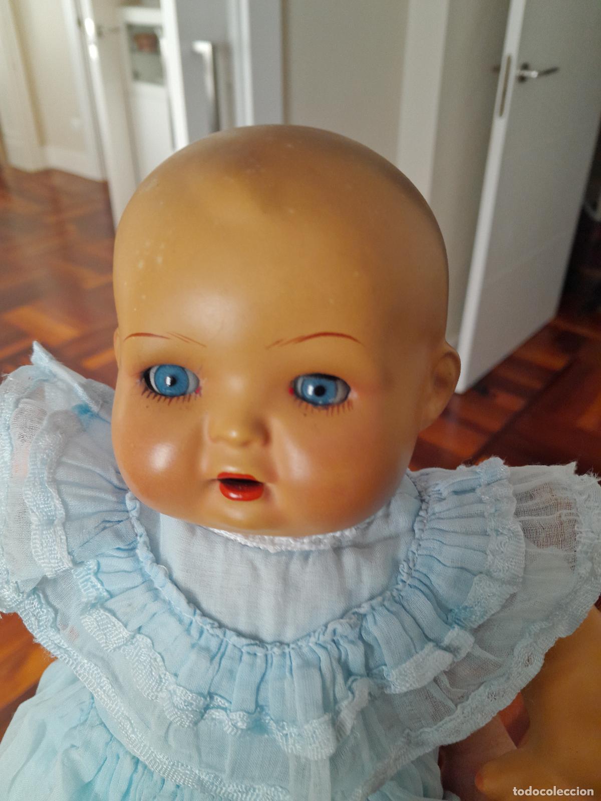 Mu&ntilde;ecas espa&ntilde;olas modernas: mu&ntilde;eco beb&eacute; antiguo con un conjunto - Foto 11