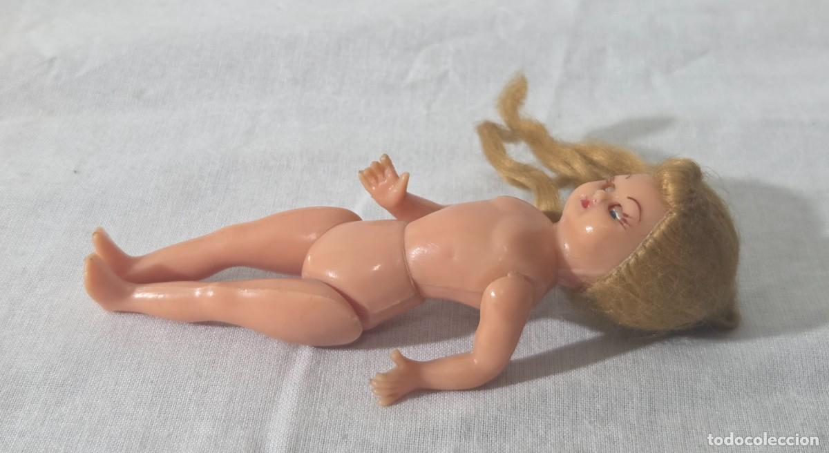 Mu&ntilde;ecas espa&ntilde;olas modernas: Mu&ntilde;eca de celuloide o plastico, ojos basculantes - Foto 4