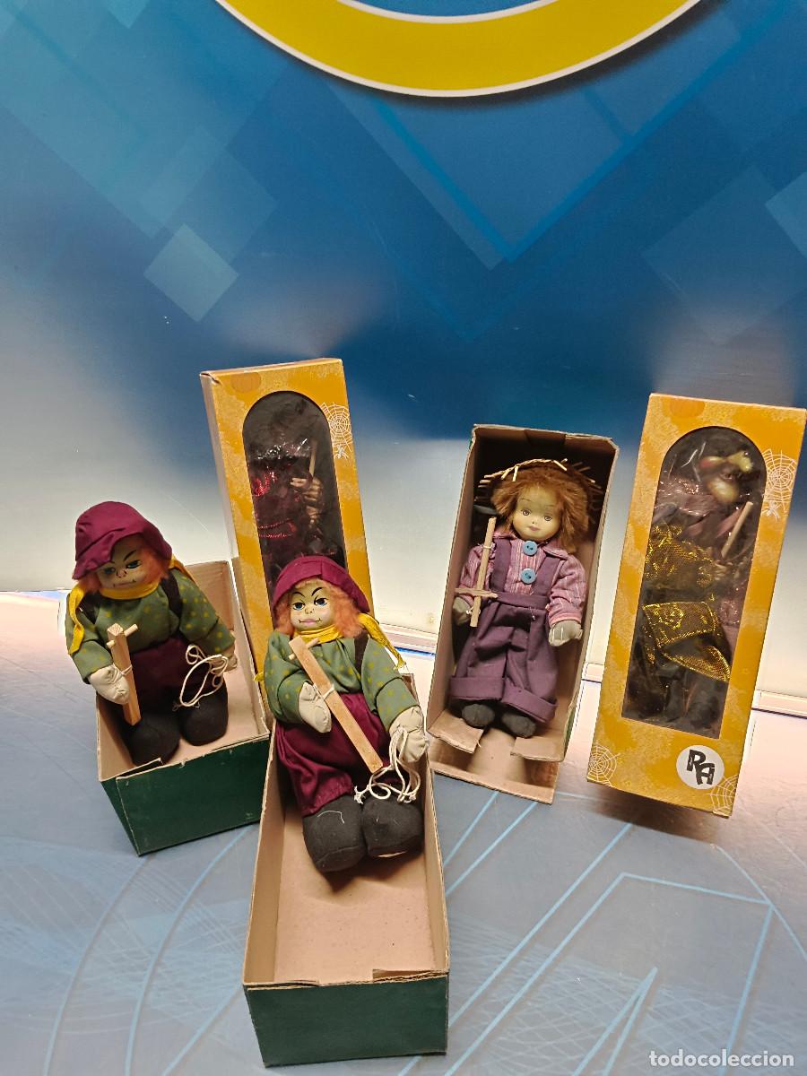 Mu&ntilde;ecas espa&ntilde;olas modernas: 3 marionetas + Mu&ntilde;ecas, Brujas de la suerte - Foto 1