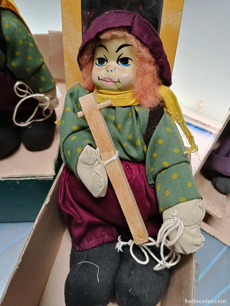 Mu&ntilde;ecas espa&ntilde;olas modernas: 3 marionetas + Mu&ntilde;ecas, Brujas de la suerte - Foto 2