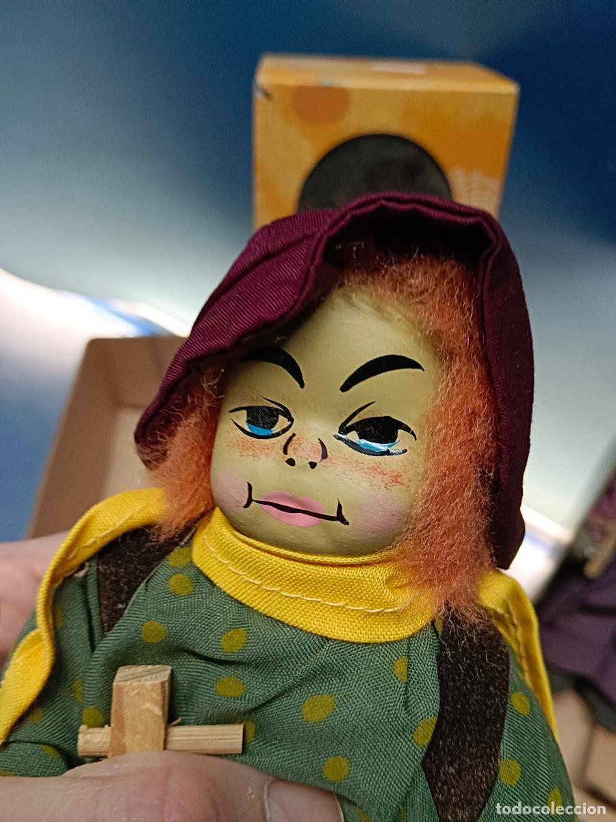 Mu&ntilde;ecas espa&ntilde;olas modernas: 3 marionetas + Mu&ntilde;ecas, Brujas de la suerte - Foto 3
