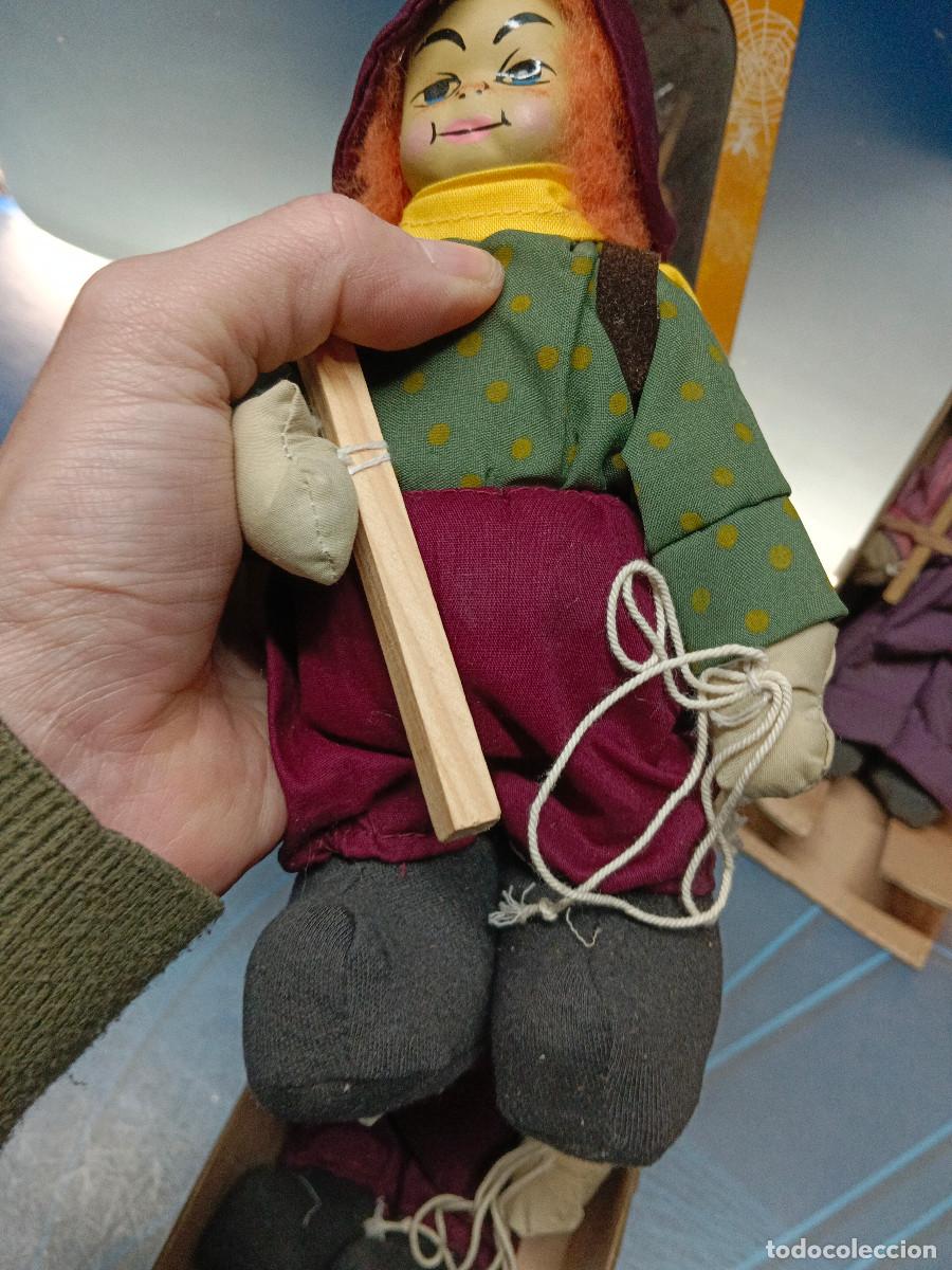 Mu&ntilde;ecas espa&ntilde;olas modernas: 3 marionetas + Mu&ntilde;ecas, Brujas de la suerte - Foto 4