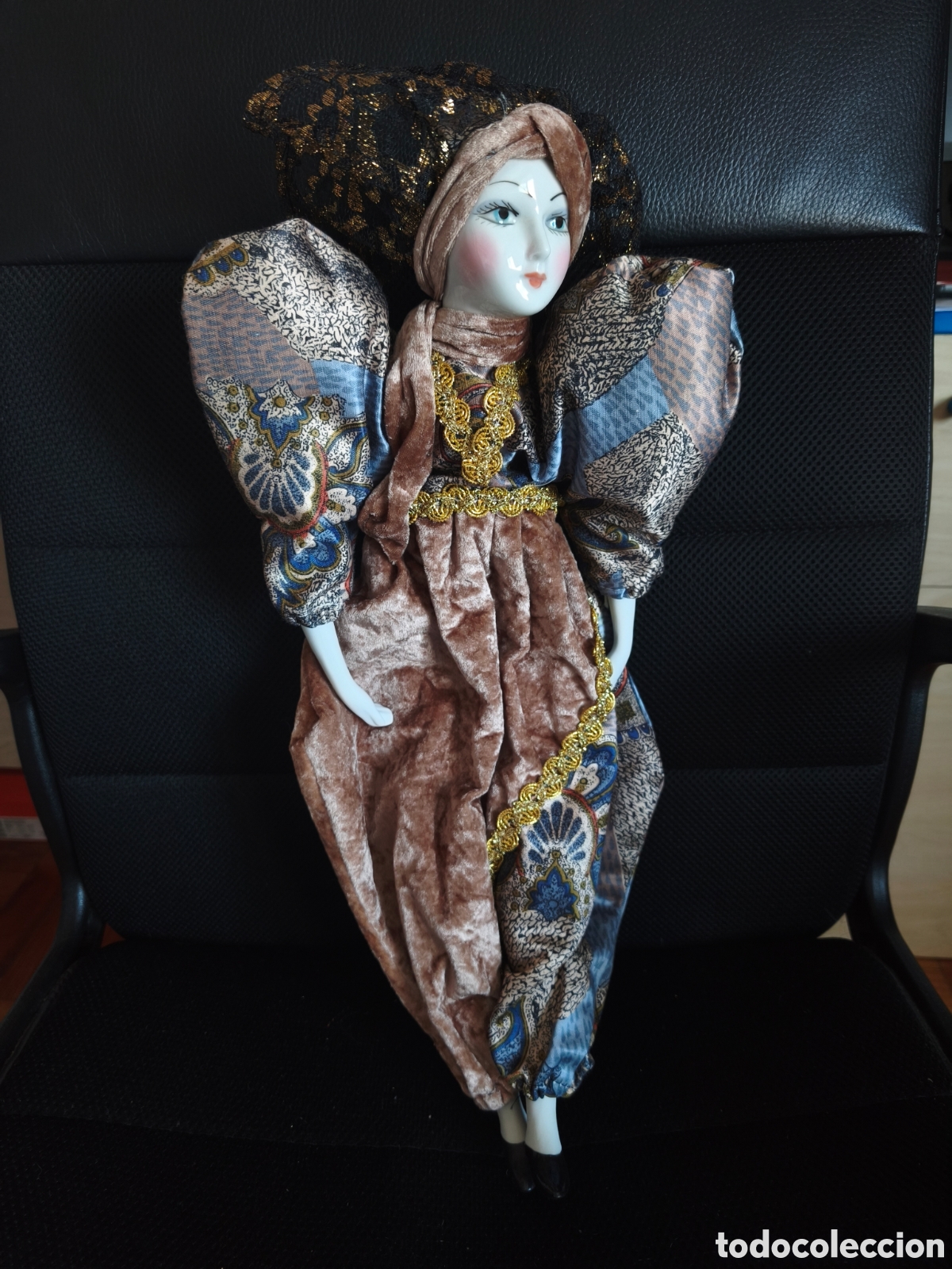 Mu&ntilde;ecas espa&ntilde;olas modernas: Mu&ntilde;eca porcelana Ram&oacute;n ingl&eacute;s - Foto 1