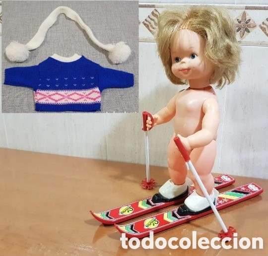 Poup&eacute;es Espagnoles Modernes: SILVIA SKI DE JESMAR. MU&Ntilde;ECA ESQUIADORA