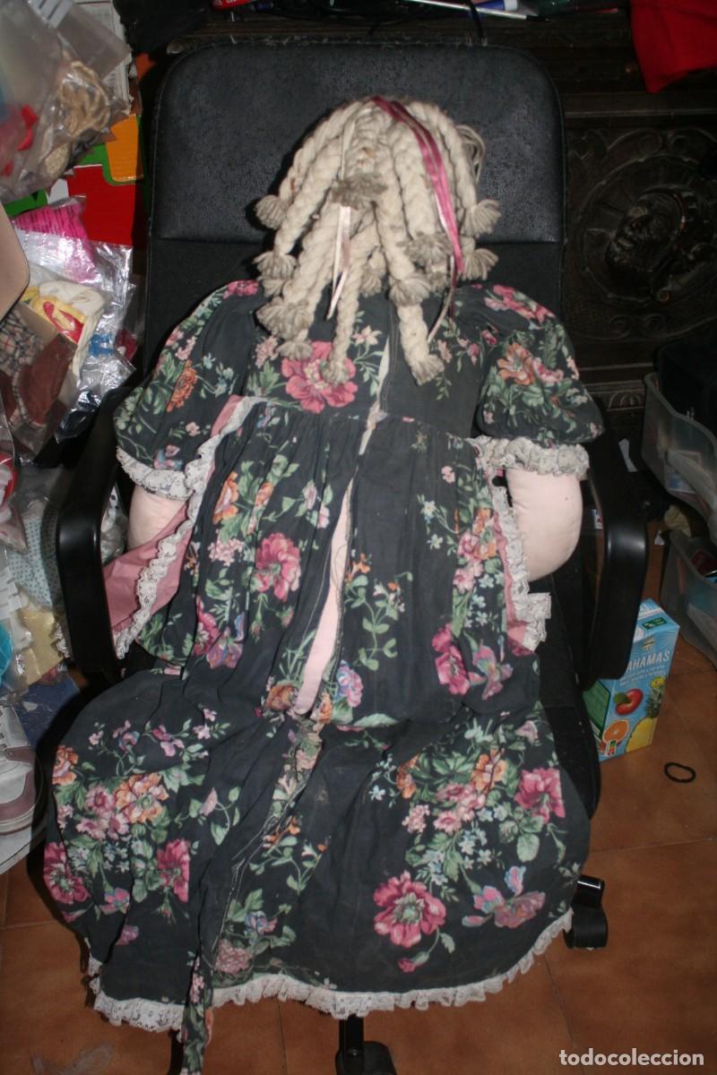 Mu&ntilde;ecas espa&ntilde;olas modernas: enorme mu&ntilde;eca de trapo tipo chochona - Foto 4