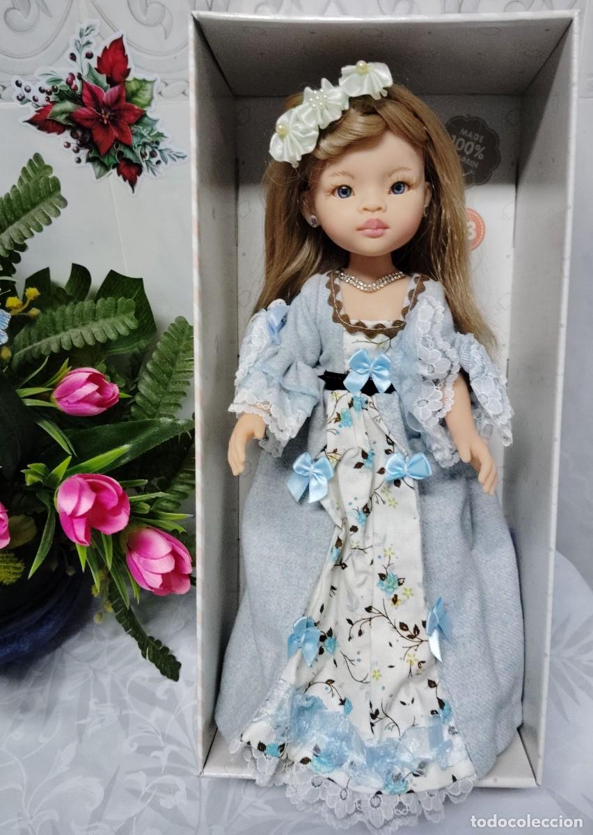 Moderne spanische Puppen: PAOLA REINA. ORIGINAL. A ESTRENAR. ENTERA VINILO. MU&Ntilde;ECA. PRINCESA REINA.